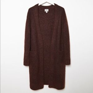 Acne Studios Raya Brown Mohair Cardigan (S)